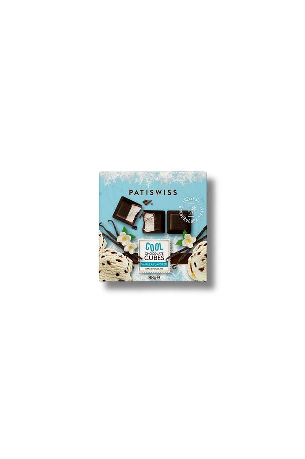 Cool Cubes Vanilyalı Bitter Çikolata, 88g - 1
