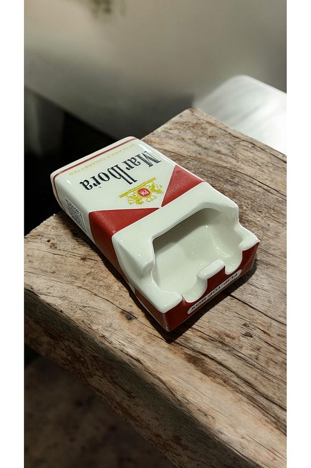 Sigara paketi şeklinde Marboro küllük 2 Adet - 4