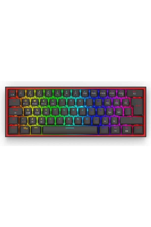 K616 Fizz Pro Rgb Red Switch Kablosuz Siyah Compact Gaming (OYUNCU) Klavye - 1