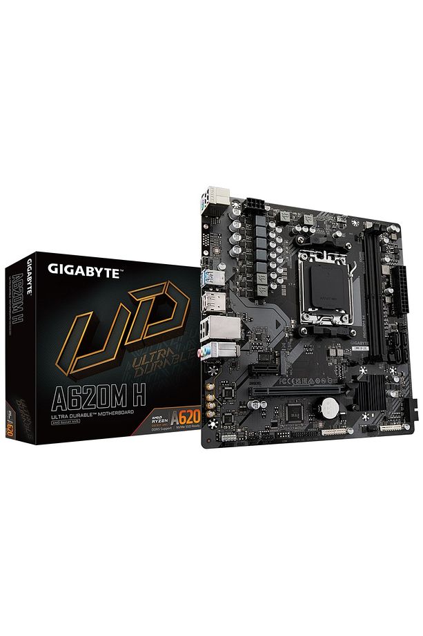 A620m H Amd A620 Soket Am5 Ddr5 6400(OC)mhz Matx Gaming (OYUNCU) Anakart - 1