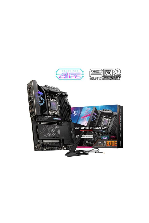 Mpg X870e Carbon Wıfı Amd X870e Soket Am5 Ddr5 8400 (OC)mhz Atx Gaming (OYUNCU) Anakart - 1