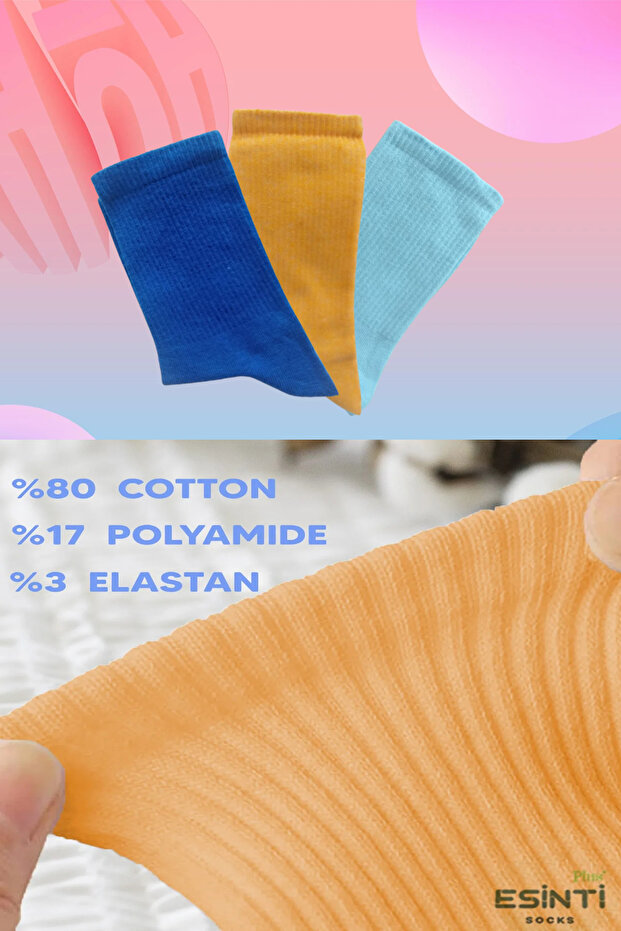 3 Pairs Men Socks Women College Socks Long Sports Socks Patterned Socket Socks Colorful Men Socks