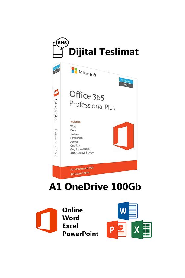 Office 365 Hesabı – Eğitim, İş ve Kişisel Kullanıma Uygun - 7