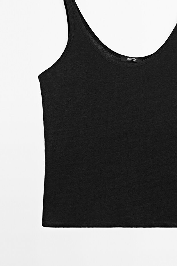 100% linen tank top - 6