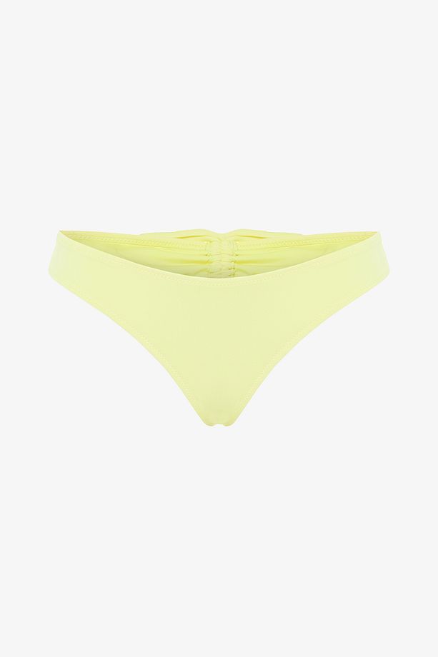 Sarı Cheeky Bikini Altı - 6