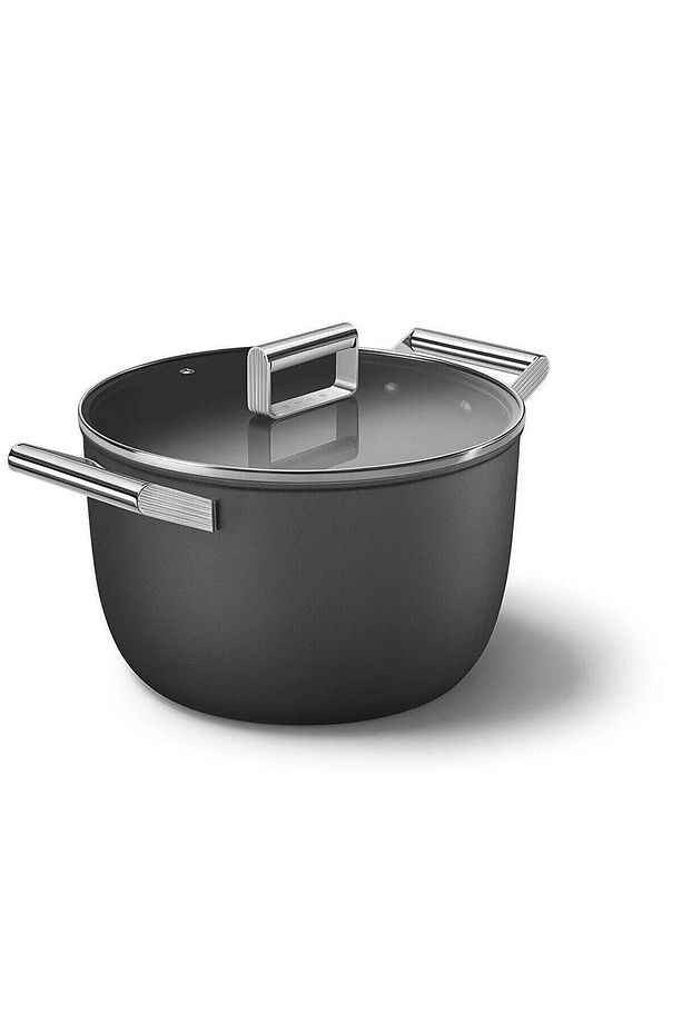 Cookware 50's Style Grande Siyah 6'lı Tencere&tava Seti Ckwgrnd - 7