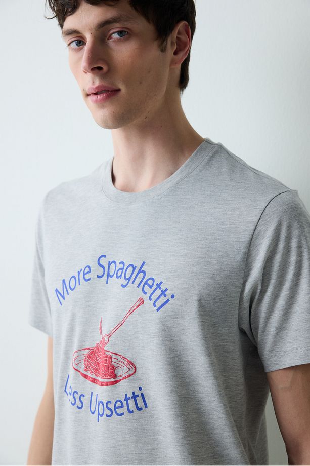 Spaghetti Çok Renkli Cepli Şortlu Pijama Takımı - 3