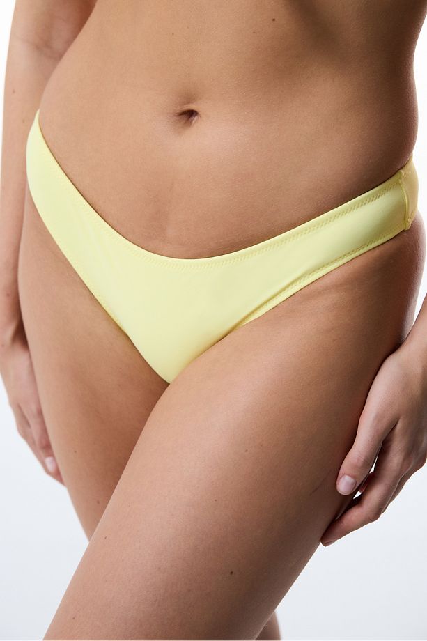 Sarı Cheeky Bikini Altı - 1