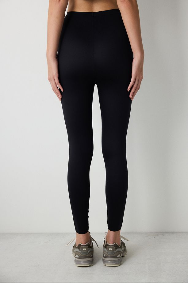 Miracle Slimmer Crop Siyah Tayt - 3
