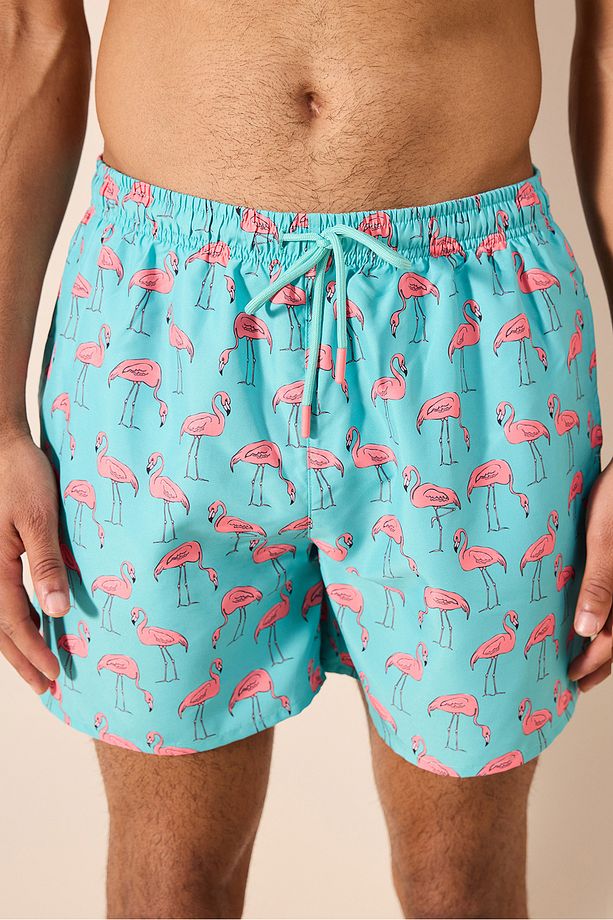 Flamingo Çok Renkli Şort - 3