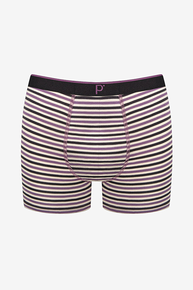 Thin Stripe 2li Çok Renkli Boxer - 2