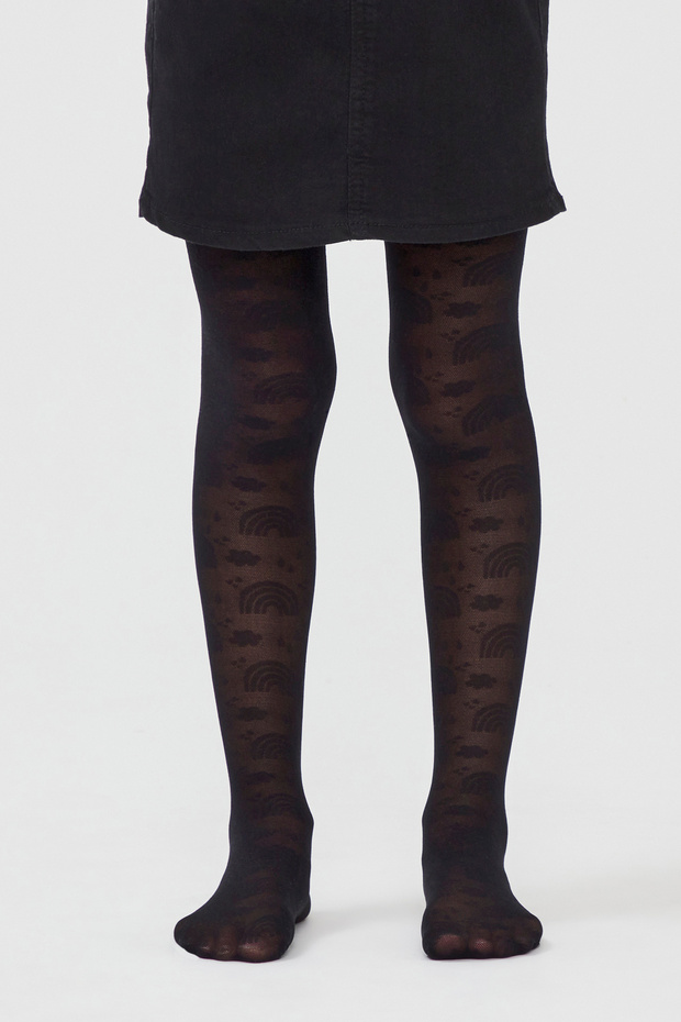 Chiloți negri Pretty Rainbow Cloud - 1