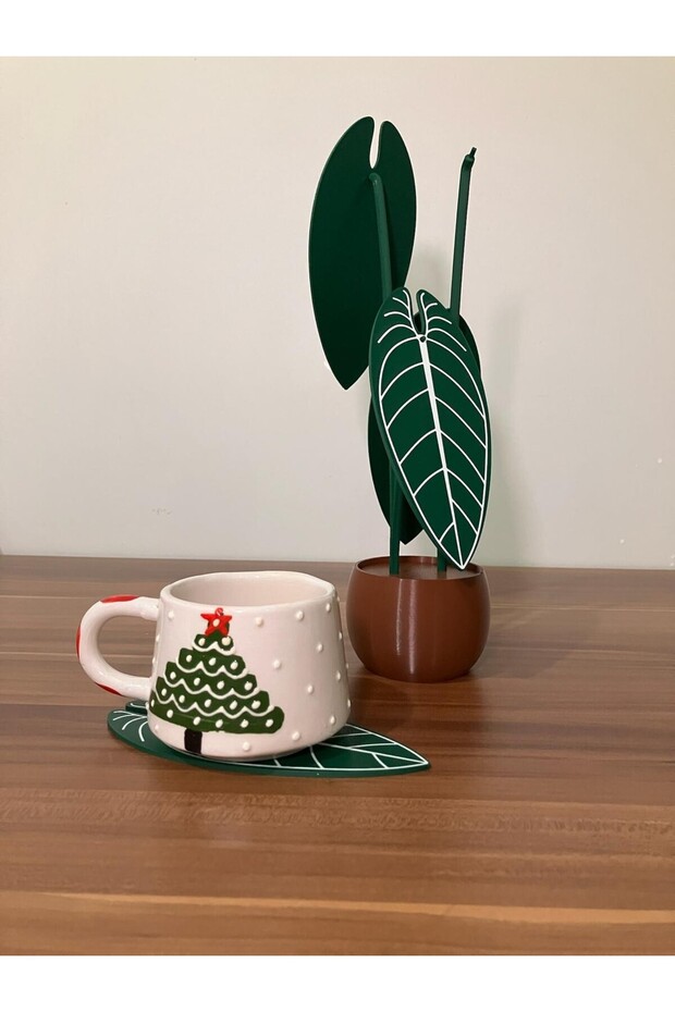 Anthurium Warocqueanum Coaster