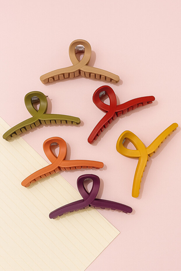 Women's 6-Piece Trendy Bow Peg Hair Clip