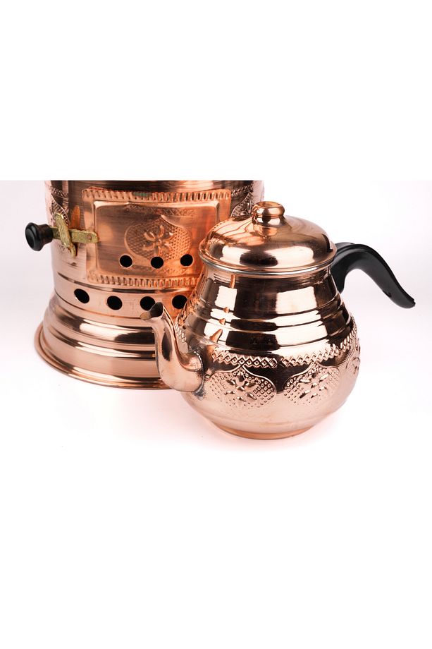 5 Litre Bakır Semaver - 4
