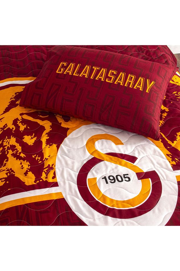 Lisanslı Gs Şanslı Aslan Yatak Örtüsü Tek Kişilik - 2
