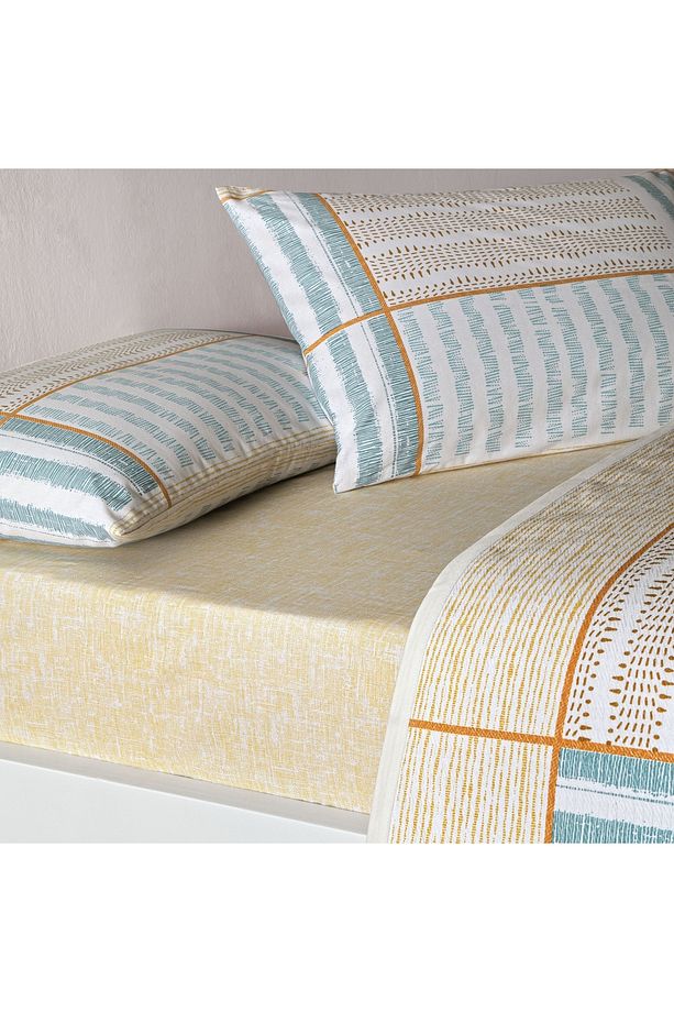 Taç Baskılı Willow Tek Kişilik Pike Takımı Sarı - 3