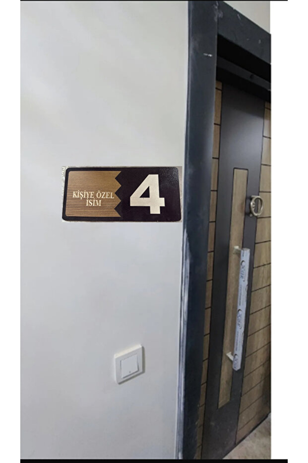 KAPI NO VE İSİM - 3