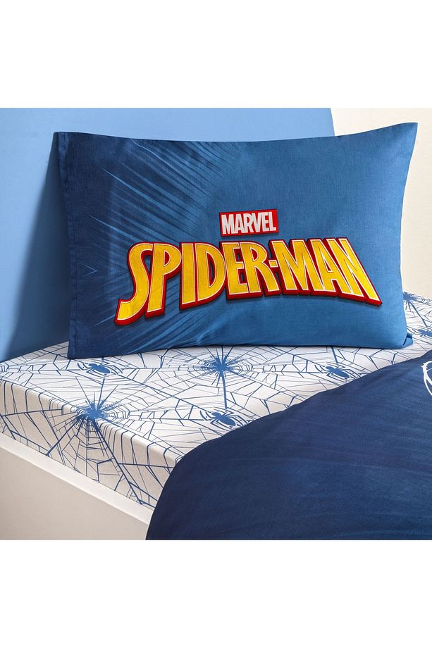 Taç Lisanslı Spiderman Classical Tek Kişilik Pamuk Nevresim Takımı - 3