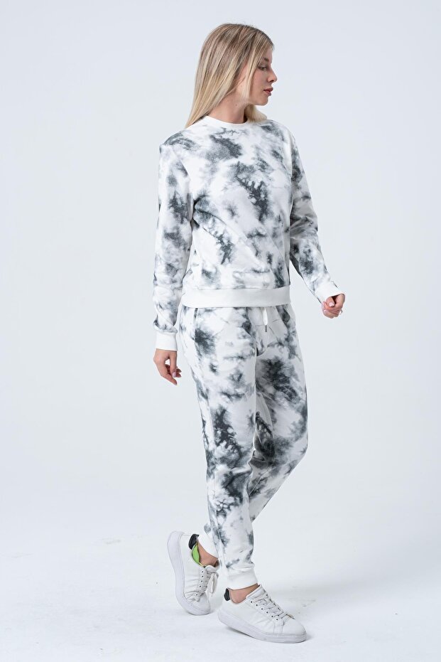 Kadın Batik Sweatshirt - 6