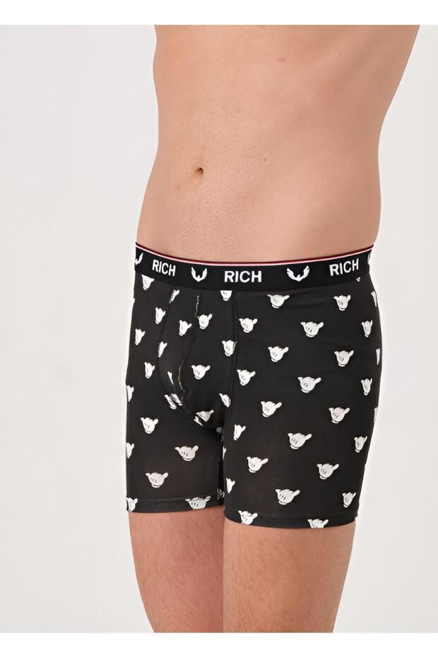 مجموعة من 4 بوكسرات من الليكرا للرجال - 4