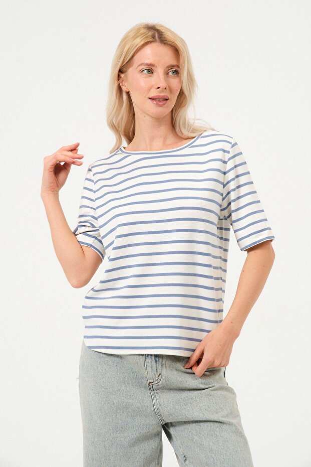 Women's Striped T-Shirt Oversize T-Shirt