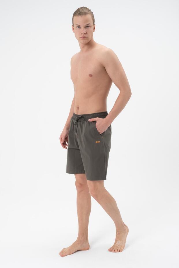 Erkek Deniz Şortu Mayo Şort - 5