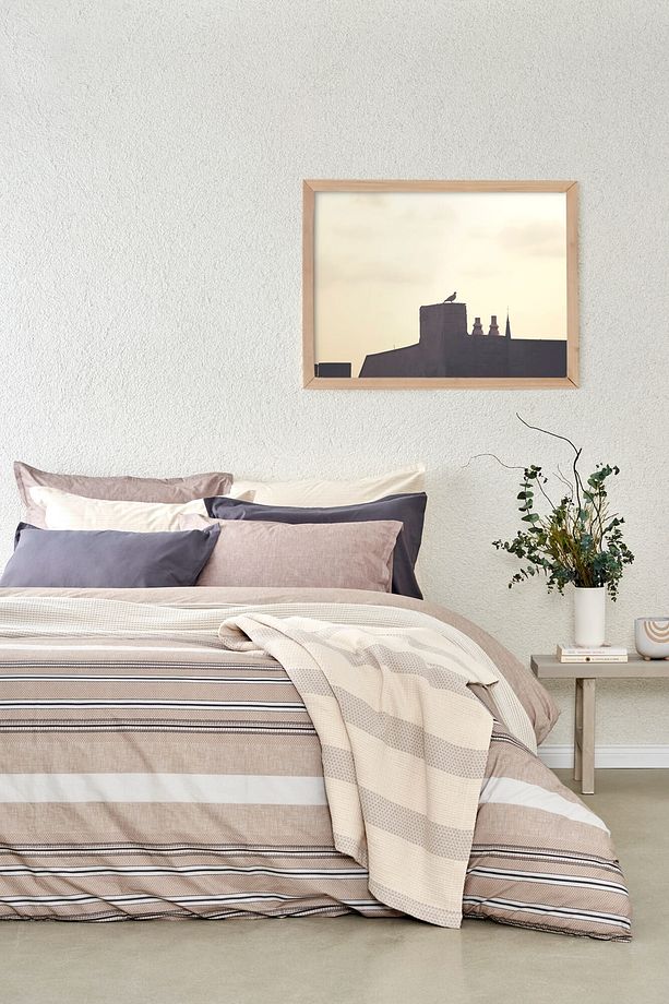 Plain Viskoz Çift Kişilik Çok Amaçlı Set Gri - 3