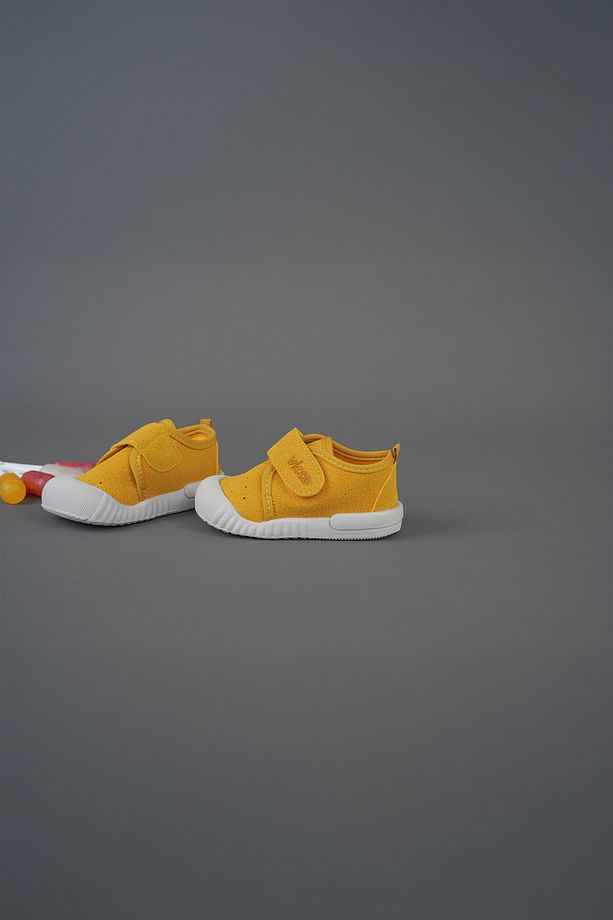 Anka II Model Unisex İlk Adım ve Bebek Sarı Günlük Ayakkabı - 5