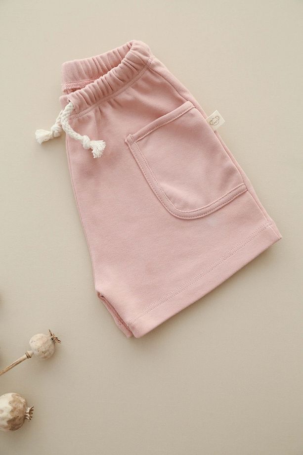 Pembe Basic Cepli Çocuk Şort - 7