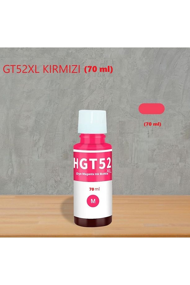 Deskjet Gt-5820 / Gt-5810 / Gt-5822 Gt51xl Gt52xl Uyumlu Muadil Mürekkep Seti 4 Renk - 4