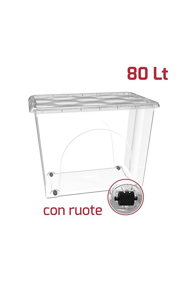 SET DE 6 CUTII DEPOZITARE TRANSPARENTE