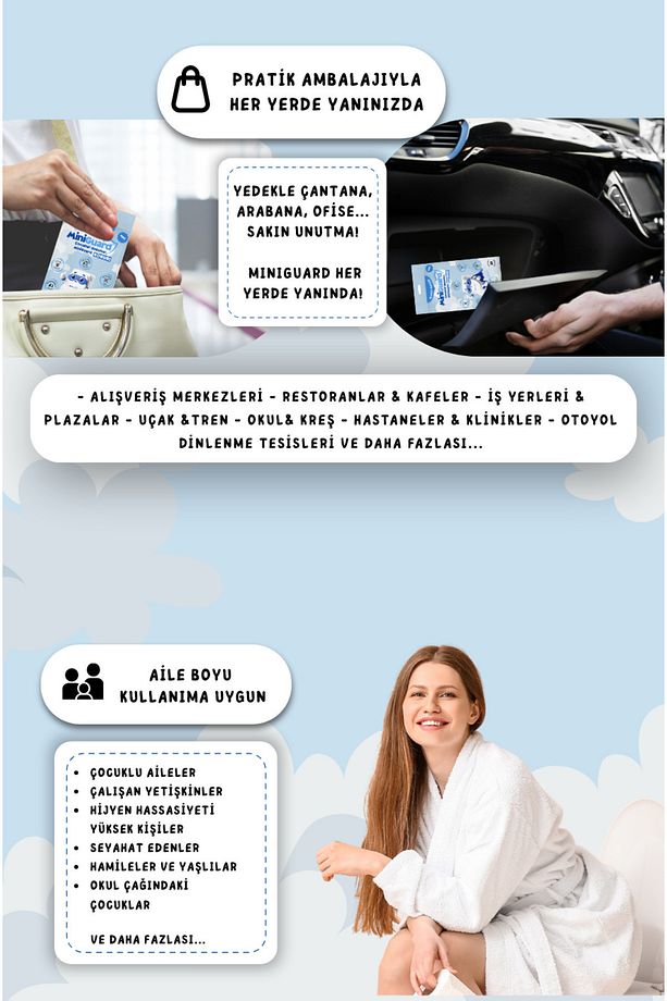 Yeni Nesil Klozet Kapak Örtüsü - Tek Kullanımlık, Patentli Sistem, Su Geçirmez, Kaymaz - 7 Adet - 6