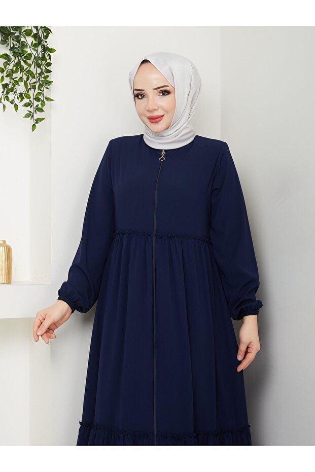 Hajj and Umrah Drawstring Detailed Medina Silk Ferace