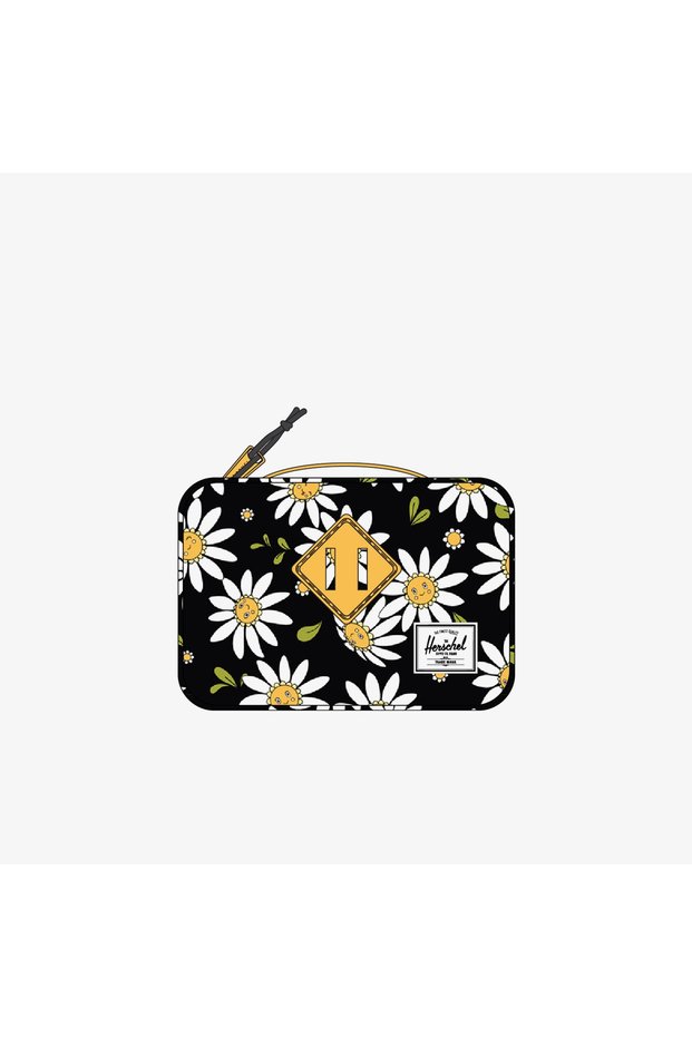 Herschel Heritage Daisy Kids' Black Pencil Case