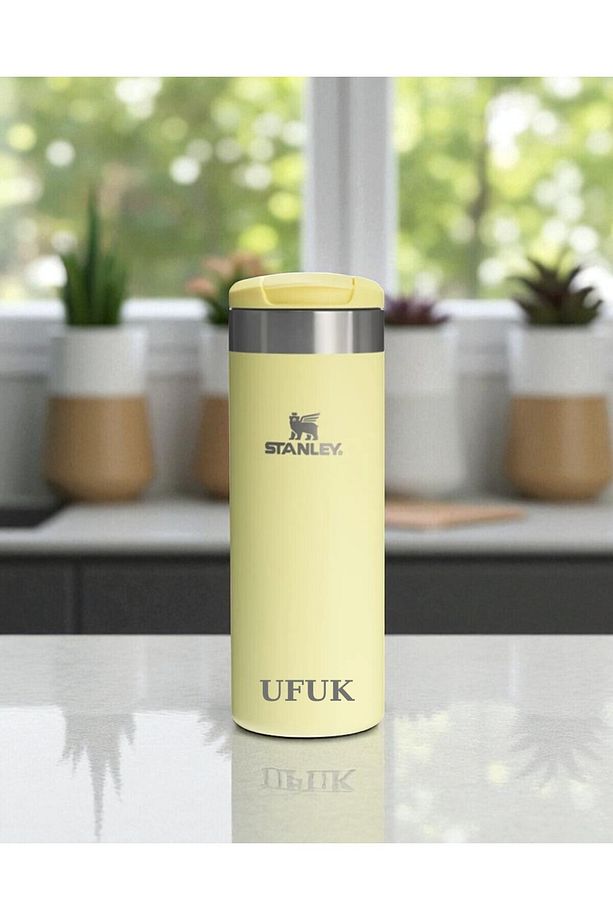 Kişiselleştirilmiş The Aerolight™ Transit Mug .47l / 16oz Sarı Özel Isimli - 3