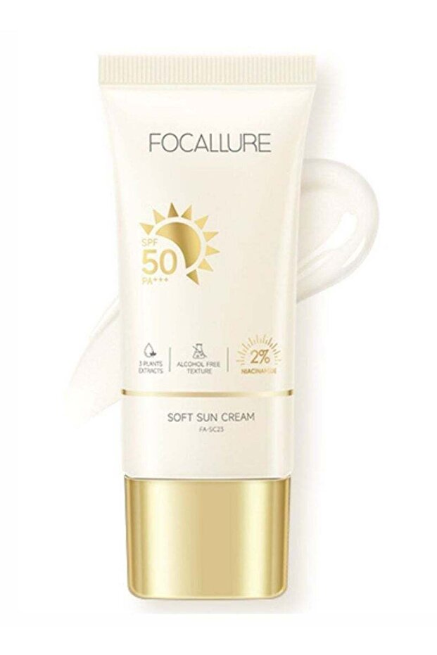 Soft Sun Cream Intensive Non Sticky Sunscreen Defense Sunscreen Gel SPF 50 PA+++