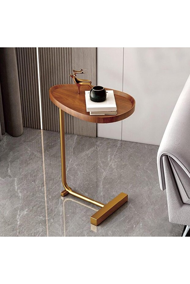 طاولة جانبية بتصميم إبداعي عصري، طاولة جانبية للأريكة، الزاوية، بجانب السرير، طاولة قهوة للمساحات الصغيرة - 1
