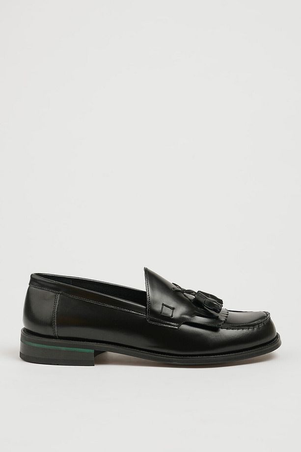 Kuin Model Hakiki Açma Deri Eva Taban Loafer Ayakkabı - 5