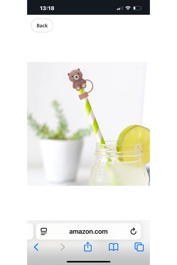 1 Adet 10 Mm Stnly Quencher Ayıcık Pipet Tıpası Pipet Kapağı - 3