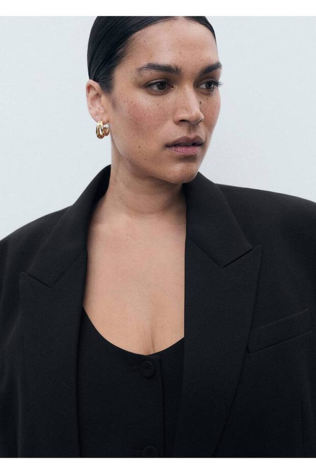 Düğmeli takım yelek - 8