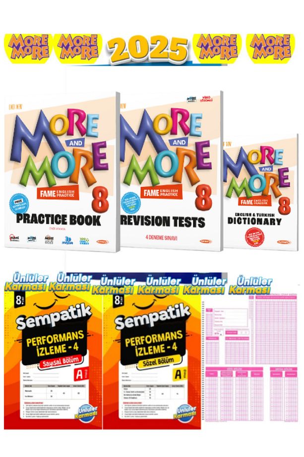 More And More 8 Sınıf English Practice Book - 1