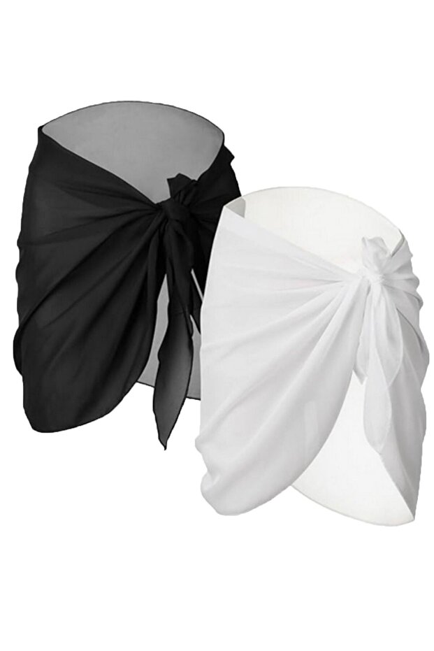 2’li Tül Pareo Seti - 1