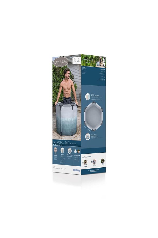 Lay-Z-Spa® Glacial Dip™ 6002K Soğuk Terapi Buz Banyosu Küveti, Tek Kişilik - 7