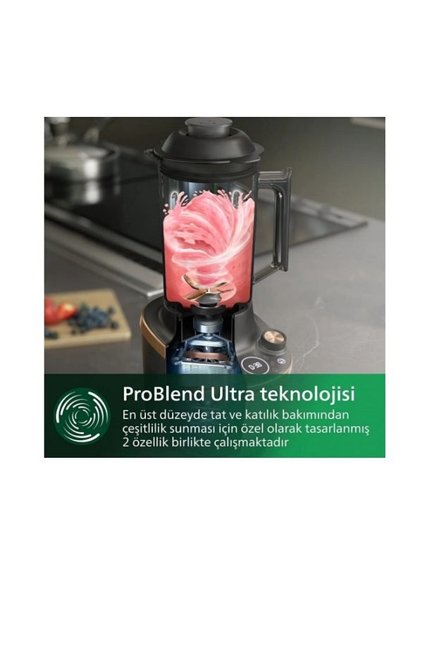 Hızlı Seçim Programları-Flip and Juice Katı Meyve SıkmaÖzellikli Blender, ProBlend Ultra Teknolojisi - 5