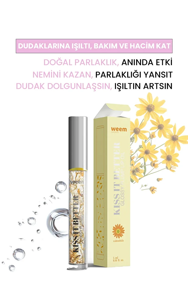 Glossy Plump Aynı Sefa Dudak Yağı – Dolgunlaştırıcı, Onarıcı Ve Parlak Dudak Bakımı 5ml - 2