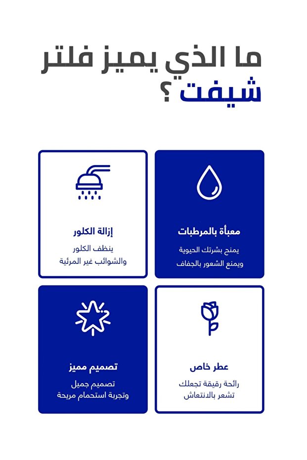 فلتر شيفت - رائحة هارت سيقنل ينقي المياه ويحافظ على نعومة الشعر ومنع التقصف يناسب الدش العادى - 5