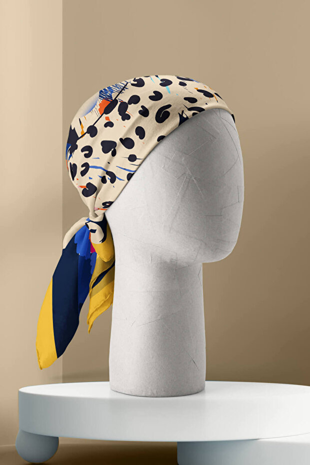 Kaplan Desenli Bandana - 4