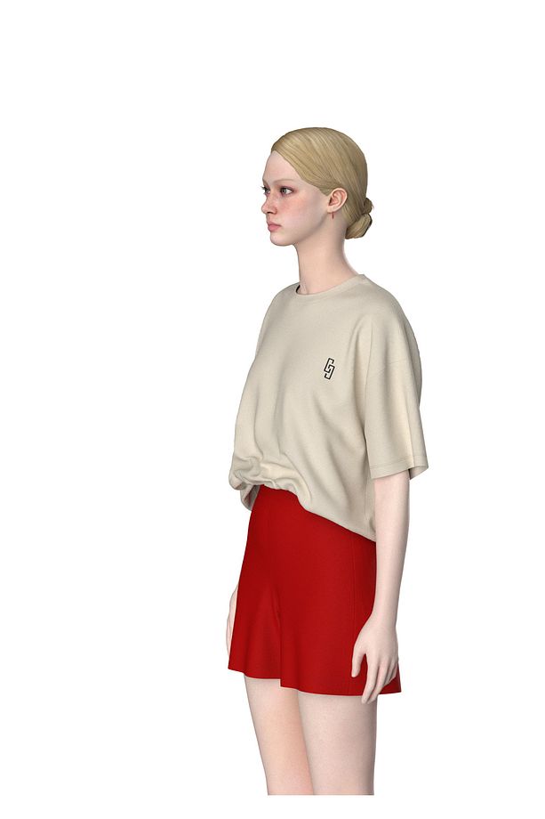 Sunday Routine Pankek Grafikli Oversize T-shirt - 6
