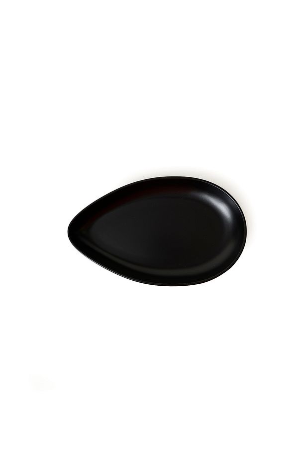 Mat Siyah Serenity Kayık Tabak 24 Cm 2 Adet 956 - 4